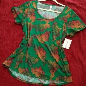 NWT green Classic T XL Lularoe
